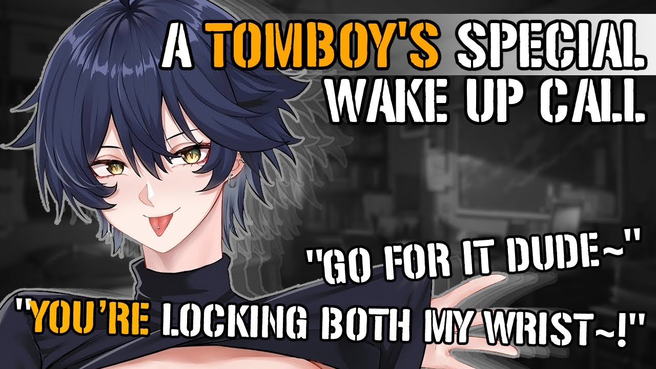 【ASMR ROLEPLAY】Tomboy's Special Wake Up Call [F4M] [Tsundere] [Pinning] [Comfort]