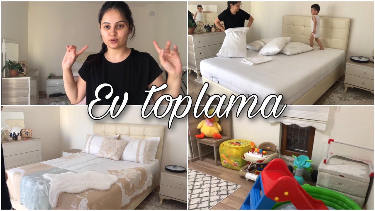EV TOPLAMA // GÜNLÜK EV İŞLERİ // ÇOCUK ODASI DEKORASYON DÜZEN 