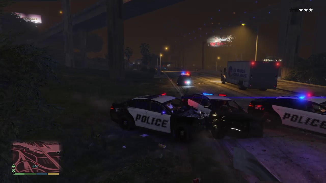 Grand Theft Auto V Best police chase - YouTube