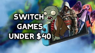 Best Budget Switch Games UNDER $40! | Major Pineapple