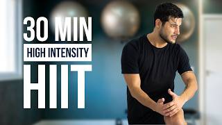 30 Min Cardio HIIT Workout | High Intensity Full Body Sweat