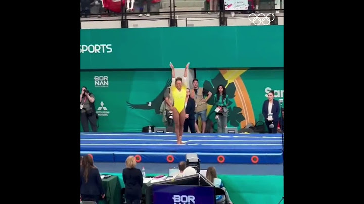 VIDEO: Rebeca Andrade brilha com salto incrível e conquista primeiro ouro em Jogos Pan-Americanos