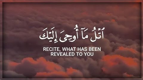 من سورة العنكبوت بصوت القارئ شريف مصطفى | حالات واتساب دينية