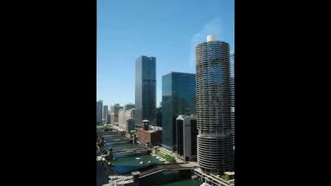 Chicago River Draw Bridges Time Lapse 0505010