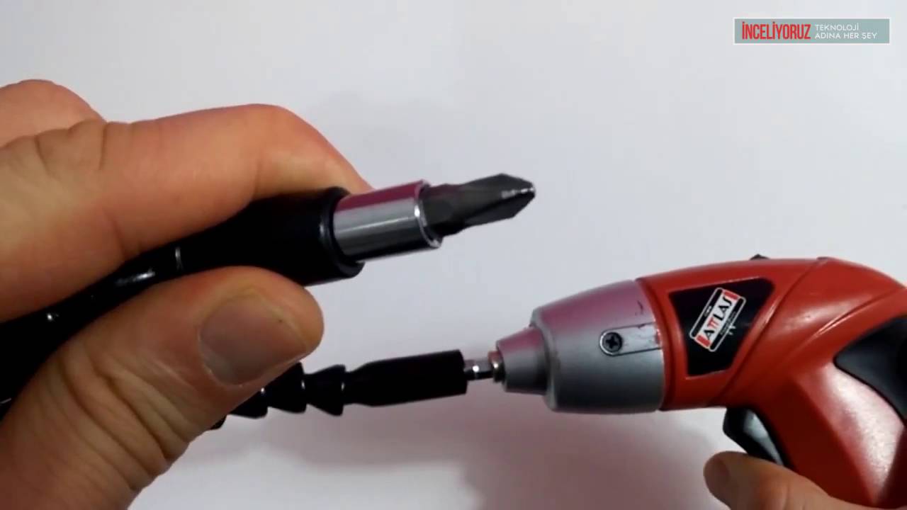 Esnek Matkap Ucu Uzatma Aparatı Flexible Shaft Screwdriver Drill Bit