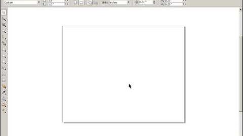 Corel Basic  Page Setup Video 1