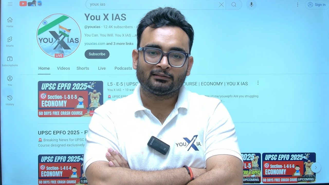 You X IAS | UPSC Preparation by Aman Sharma | Civil Services Mentorship & Guidance