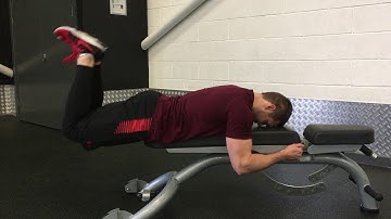 Reverse Frog Hyperextension Demonstration