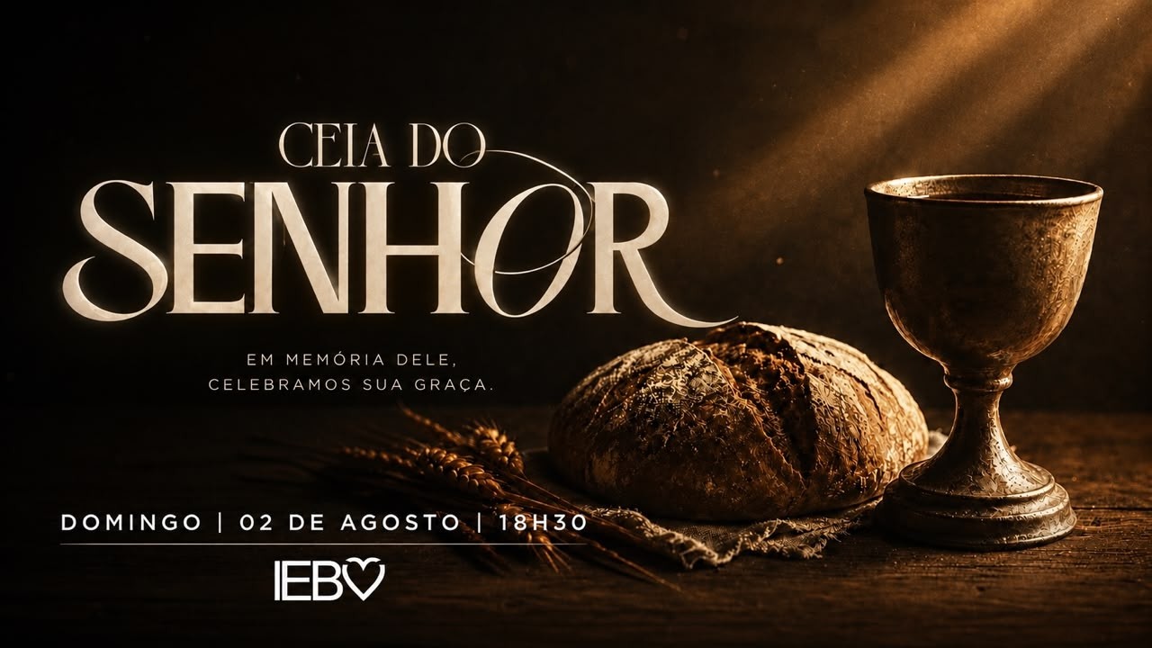 Aonde os seus caminhos os levaram  (Ageu 1:1-11) | Ceia do Senhor | Pr. Deivisson Brito | 02/08/26