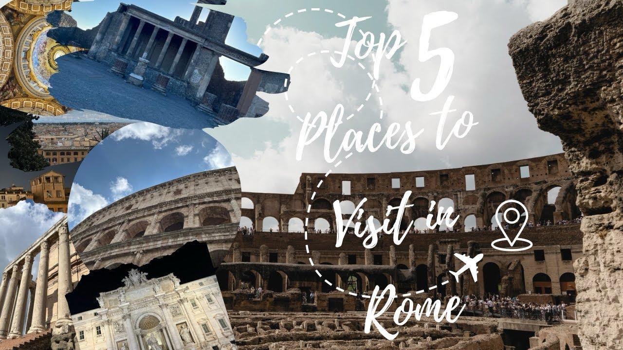 Rome’s Top 5 Must-See Places + A Bonus Day Trip | TOP 5 PLACES TO VISIT IN ROME