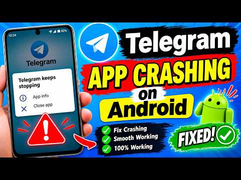 How to Fix Telegram App Crashing on Android | Telegram Keeps Stopping Fix