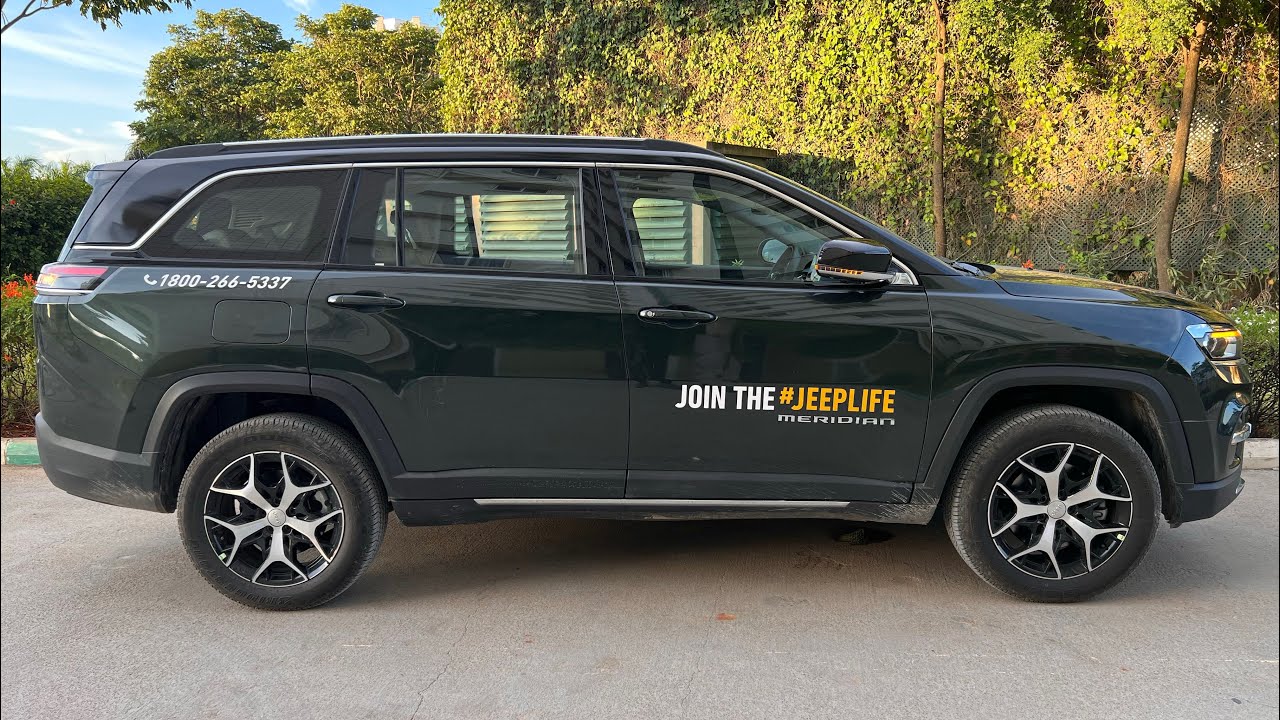 Jeep Meridian 4X4 Limited (O) Techno Metallic Green🔥 walk around! YouTube