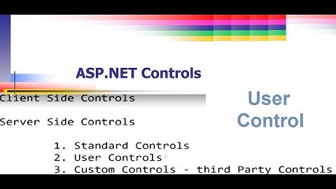 Create Custom User Control in Asp.Net Web-Form #Asp.Net #WebForm #UserControl #ServerControl #C#