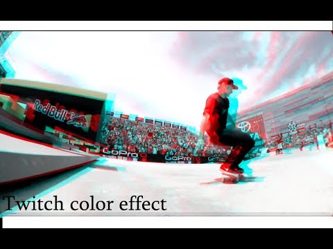 Sony Vegas Tutorial Twitch Color Effect ,3D effect, RGB Split