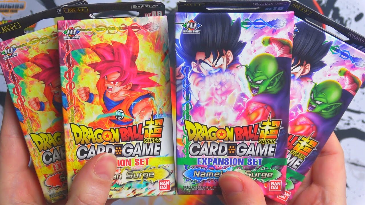Expansión Dragon Ball Super CG - Namekian Surge BE010, Incluye Cartas De Piccolo Y Gohan