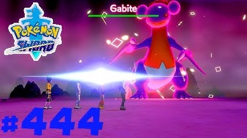 Pokemon Sword Shiny Dynamax Gabite Raid & Catch