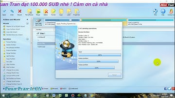 HD Cách chia gộp ổ cứng HDD trên máy tính không mất dữ liệu | TUAN TRAN 4CN