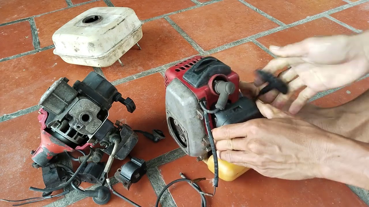 Máy cắt cỏ bình xăng 