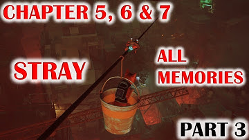 STRAY PS5 - Part 3 - Chapters || Rooftops, The Slums Part 2 & Dead End - Full Gameplay Walkthrough