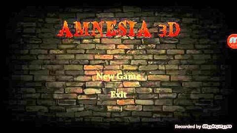 AMNESIA part 1 (i broke the game)