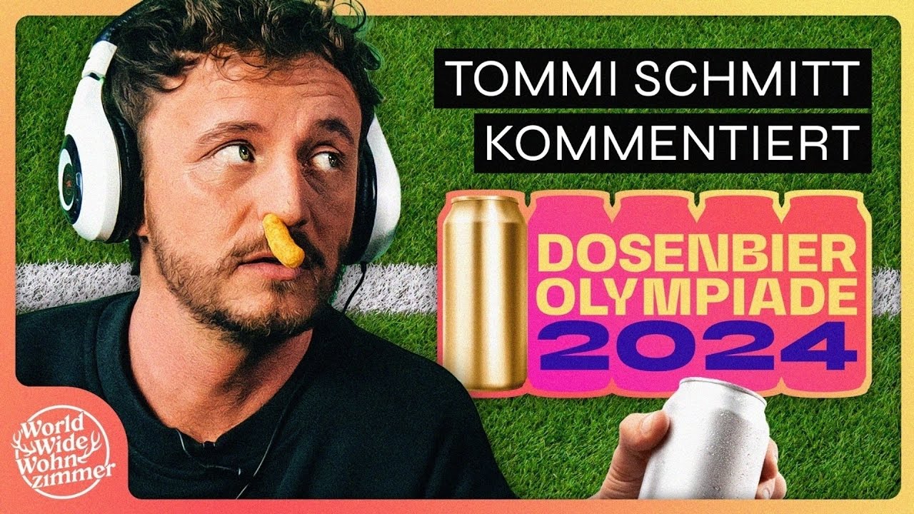 Tommi Schmitt kommentiert die DosenbierOlympiade 2024! Promis vor'm Prompter YouTube