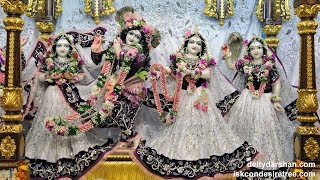 Sri Sri Radha Gopinath Temple Shayan Arati Darshan 14th Mar 2018 Live from ISKCON Chowpatty,Mumbai