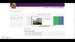 How to make a study room reservation in Collier Library screenshot 3
