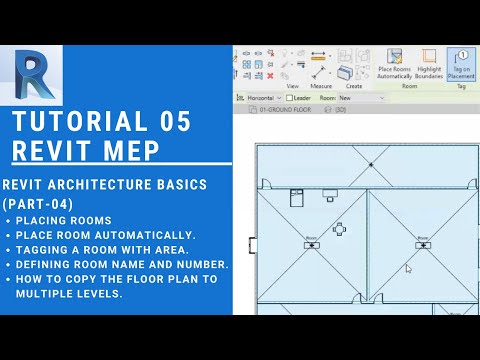 TUTORIAL 05 _REVIT MEP _BASICS OF REVIT ARCHITECTURE(PART 04)