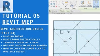 TUTORIAL 05 _REVIT MEP _BASICS OF REVIT ARCHITECTURE(PART 04)