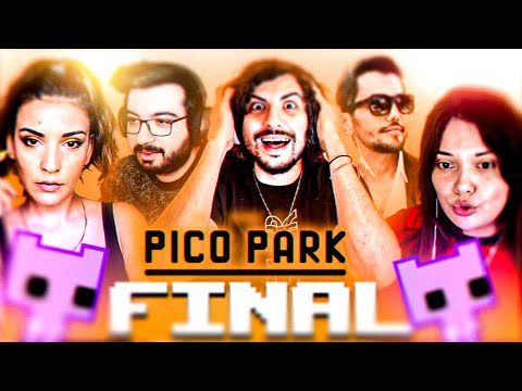 PICO PARK FİNAL! DÜNYANIN EN KANSER AMA EN EĞLENCELİ OYUNU!  w/Katman (Full Kadro) | HYPE