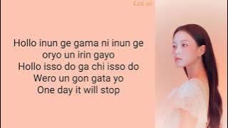 LEE HI - 'HOLO ' lyrics