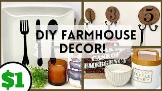 Designer Inspired DIY Farmhouse Decor, Dollar Tree DIY Farmhouse Decor 2021 | Cricut For Beginners