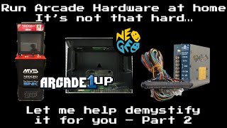 How to mod your Arcade1up into a Neo Geo Multicart system - Part 2