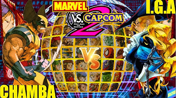 MvC2 Mvci Umvc3 CHAMBA vs IGA pt 2