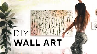 DIY Wall Art Decor | Room Makeover | Tips + Full Process Demo! screenshot 4