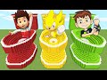 I FOUND TOILET SUPER SONIC PAW PATROL RYDER BEN 10 in MINECRAFT FUNNY ANIMATIONS