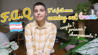 FAQ TRANSITION FTM - Je réponds à vos questions sur ma transition 👀