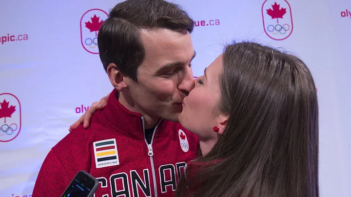 Married speedskaters Denny and Josie Morrison make...