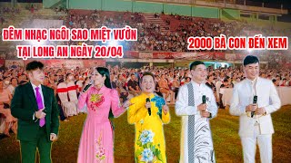 Đêm nhạc Ngôi Sao Miệt Vườn 20/4 P1: Khương Dừa, Châu Thanh, Minh Nhí, Ngọc Huyền, Trường Sơn mở màn