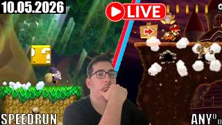 [Live] Speedrun any% sur New Mario Bors U Deluxe