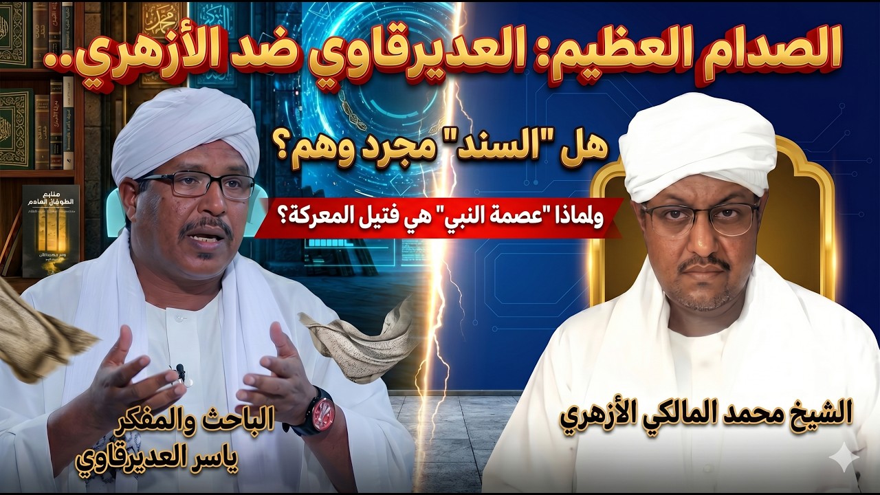 ♕♕ الحوارات الساخنة (العديرقاو /محمد الفاتح الازهري)  اللقاء الثاني بعد 10سنين