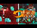 Minecraft Randomized Nether Death Swap vs. Hbomb94