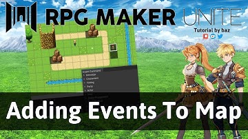 Adding Events To Map - RPG Maker Unite