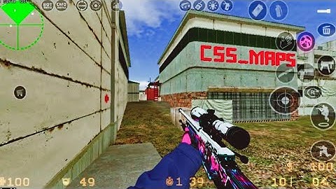 COUNTER-STRIKE 1.6 | CSGO MOBILE MOD SPD |  AWP NEO-NOIR | CACHE MAP | OFFLINE FPS ANDROID GAMEPLAY
