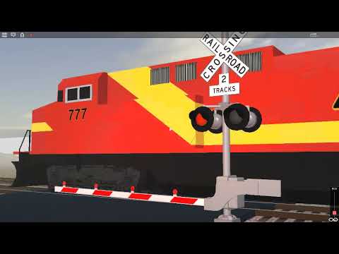Roblox Railroad Crossing 2 By Wolf Fan Gaming - roblox csx train