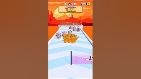 Brainzot Run Merge Battle Lvl. 9 #shorts #games