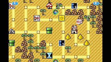 Super Mario Advance 4 (Wii U Virtual Console) - #13 - World 2 Quicksand