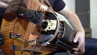 Narrative. Dark Epic Medieval Tune. Hurdy-Gurdy, Organ Dron & Drum