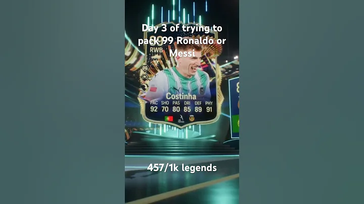 Day 3 of trying to pack 99 Ronaldo or Messi #fc24 #ronaldo #messi #eafc24 #trend