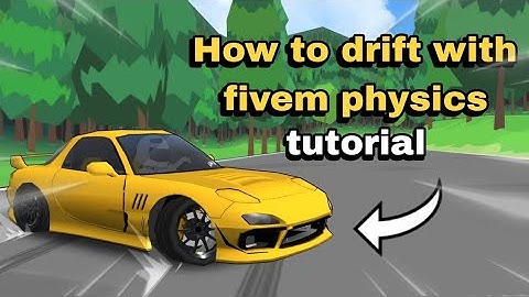 How to drift like a PRO with Fivem physics | FRLegends Tutorial